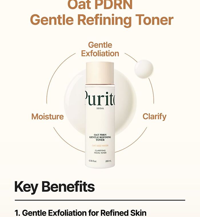 Oat PDRN Gentle Refining Toner - 200ml