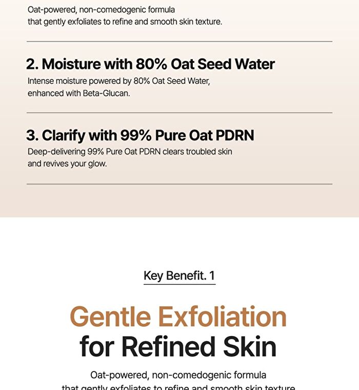 Oat PDRN Gentle Refining Toner - 200ml