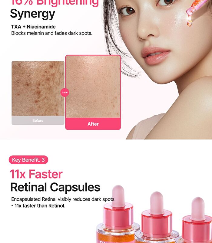 TXA 6 Niacinamide 10 Retinal Serum - 30ml
