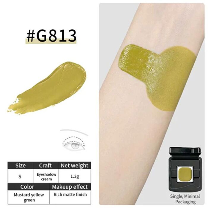 Multi-Use Glow Pot-Versatile Single Eyeshadow - 13 Colors - #G813 - 1.2g