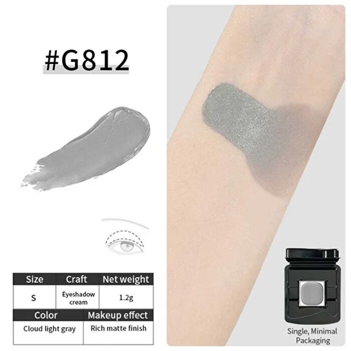Multi-Use Glow Pot-Versatile Single Eyeshadow - 13 Colors - #G814 - 1.2g