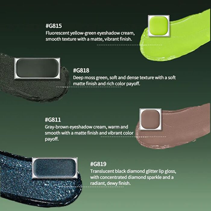 Multi-Use Glow Pot-Versatile Single Eyeshadow - 13 Colors - #G817 - 1.2g