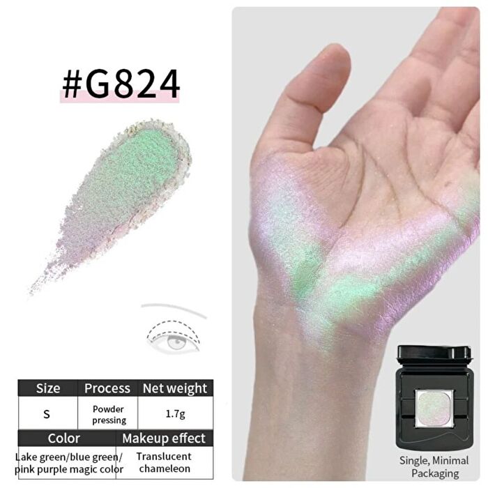 Multi-Use Glow Pot-Versatile Single Eyeshadow - 13 Colors - #G818 - 2g
