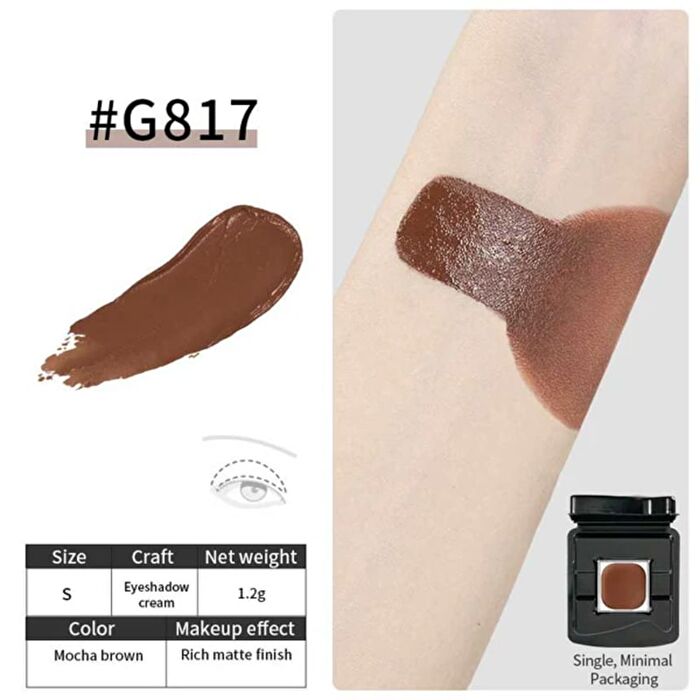 Multi-Use Glow Pot-Versatile Single Eyeshadow - 13 Colors - #G818 - 2g