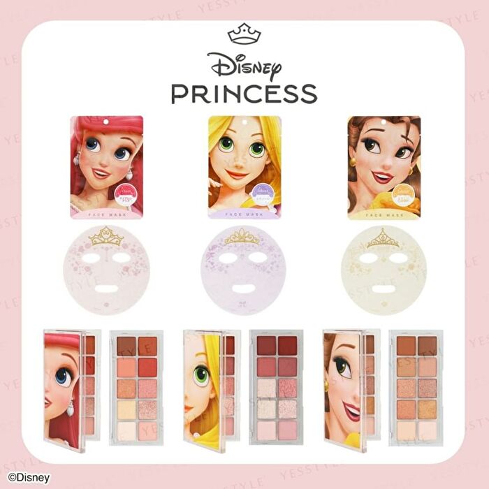 Disney Real Princess Cosmetic Collection Ariel Eyeshadow Palette - 1 pc