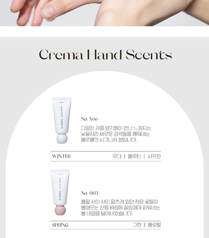 Crema Hand - 2 Types - No. 003