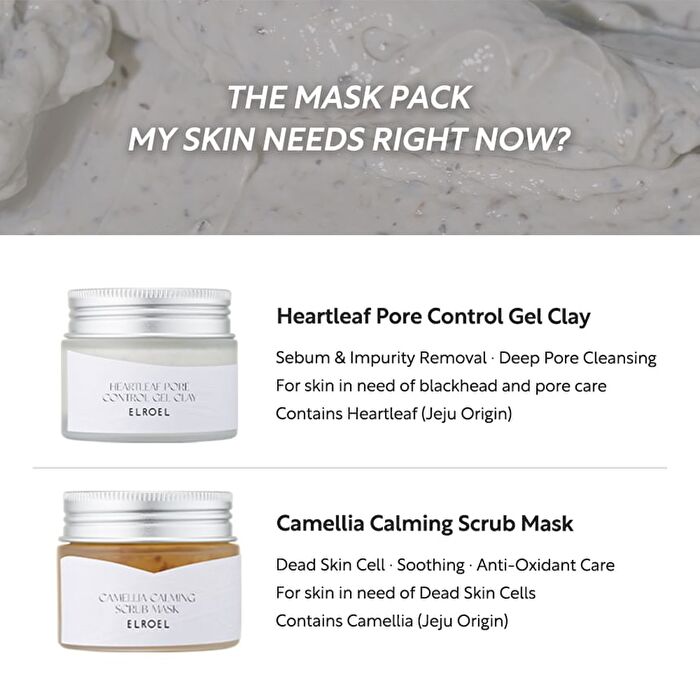 Heartleaf Pore Control Gel Clay - 50ml