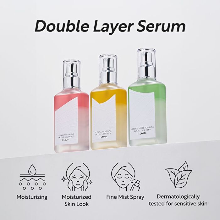 Double Layer Serum - 3 Types - Green Tea Pore Tightening