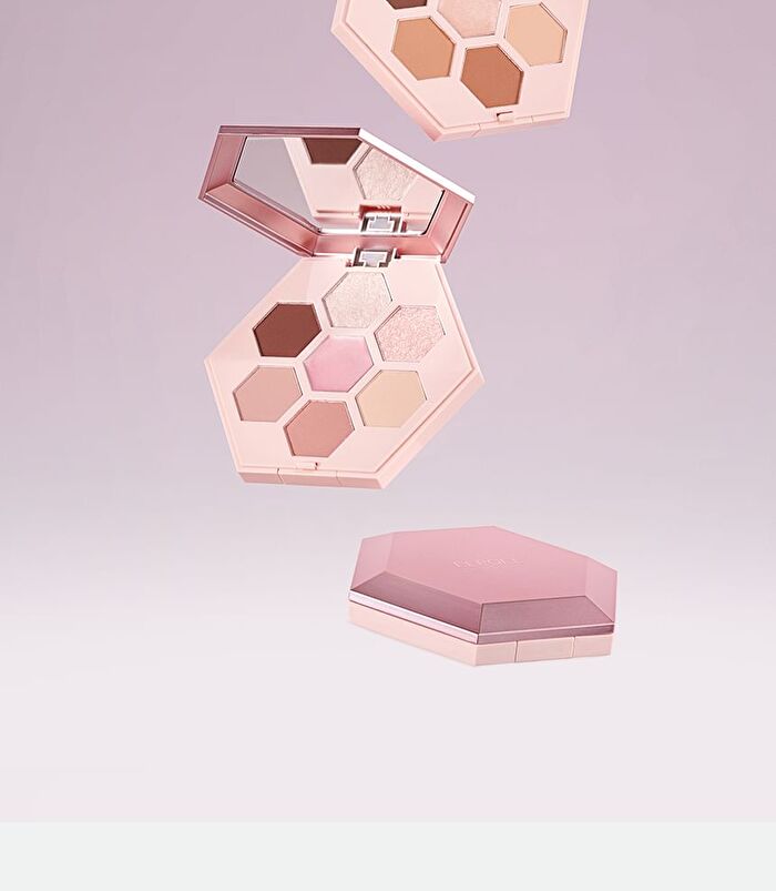 Barely Mood Eyeshadow Palette - 2 Types - #02 Pale Rose