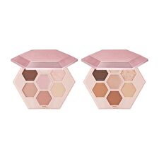 Barely Mood Eyeshadow Palette - 2 Types - #02 Pale Rose