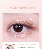 Barely Mood Eyeshadow Palette - 2 Types - #01 Brown Mauve