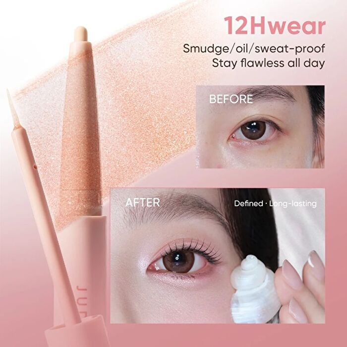 Double Under Eyeliner - 2 Colors - #D02 Soft Warm Nude