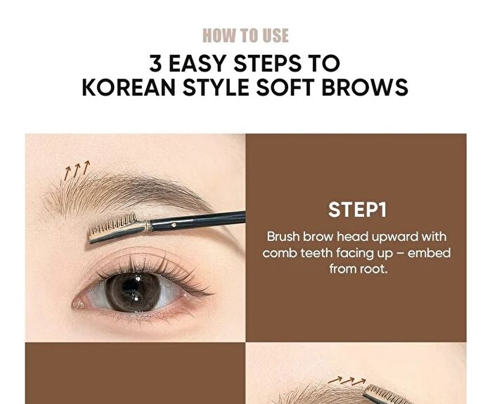 Precision Brow Mascara - 4 Colors - #P02 Natural Brown - 4.5g