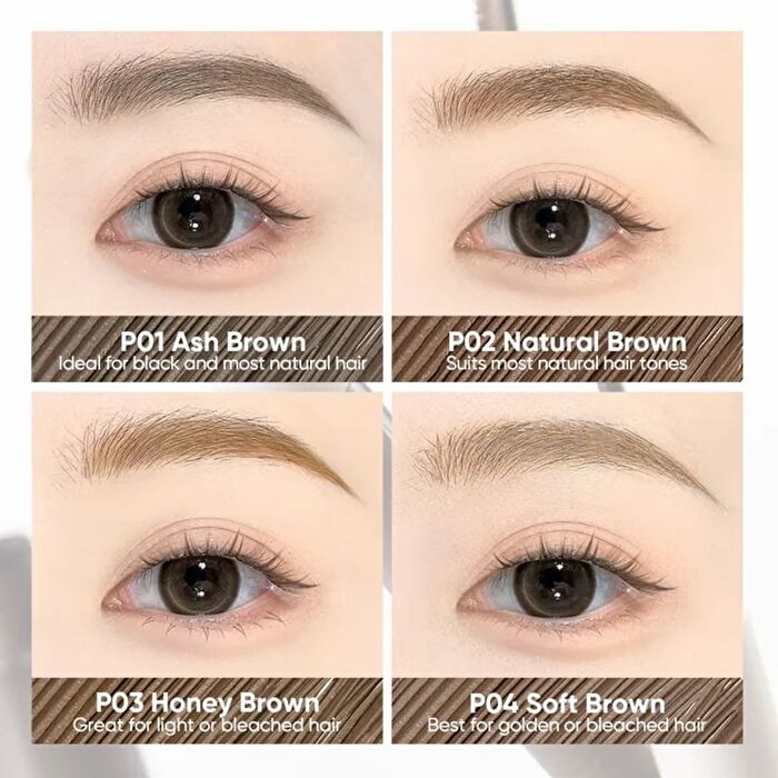 Precision Brow Mascara - 4 Colors - #P03 Honey Brown - 4.5g
