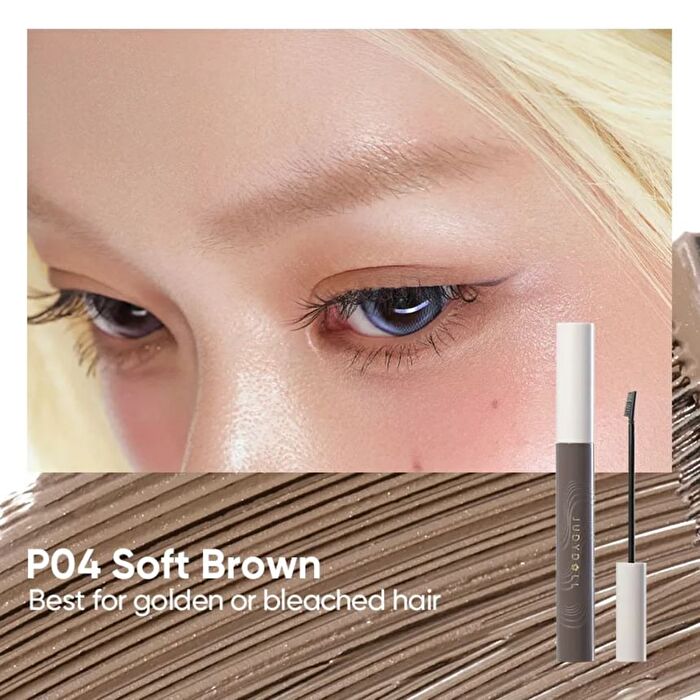 Precision Brow Mascara - 4 Colors - #P04 Soft Brown - 4.5g