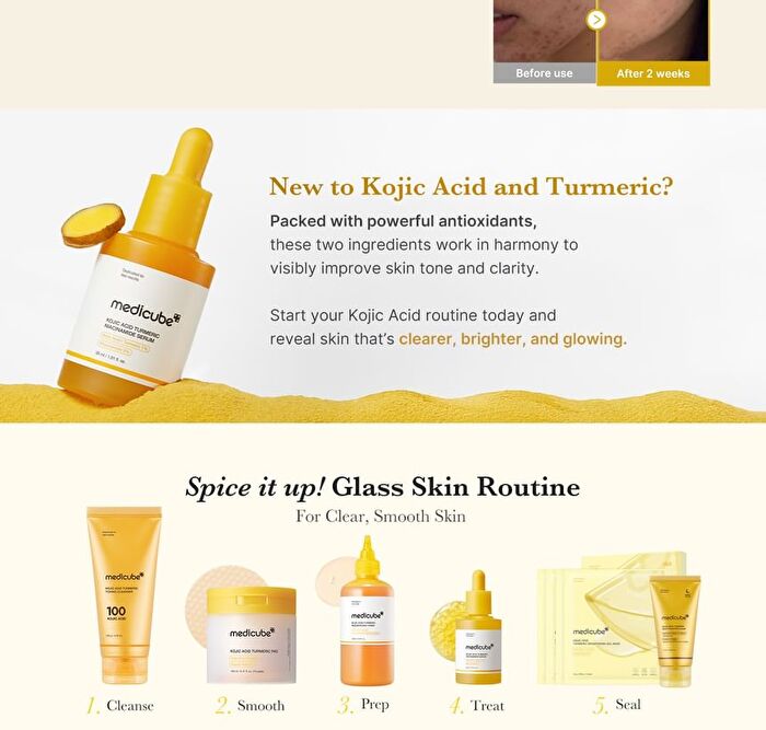 Kojic Acid Turmeric Niacinamide Serum - 30ml