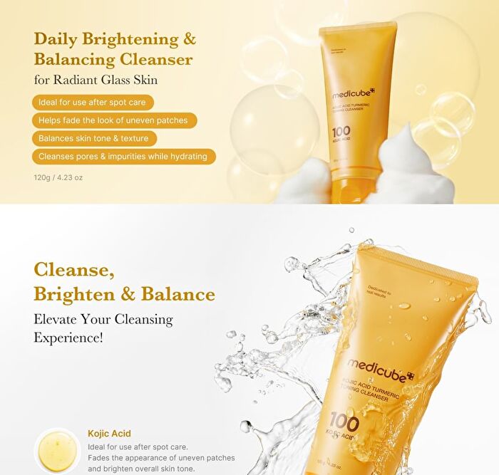 Kojic Acid Turmeric Toning Cleanser - 120g