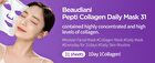 Pepti Collagen Daily Mask - 31 sheets