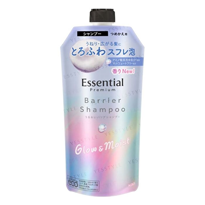 Essential Premium Barrier Shampoo Grow & Moist - 340ml Refill