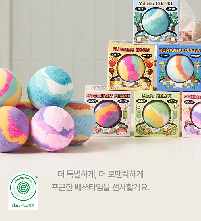 Bubble Bath Bomb - 3 Types - Romantic Ocean