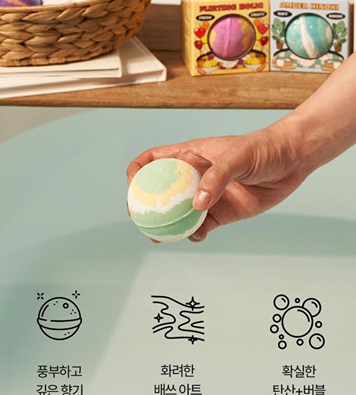 Bubble Bath Bomb - 3 Types - Moonlight Peach