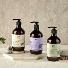 plu Therapy Body Wash - 3 Types - Basil Eucalyptus