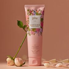 plu Pink Floral Body Scrub - 200g