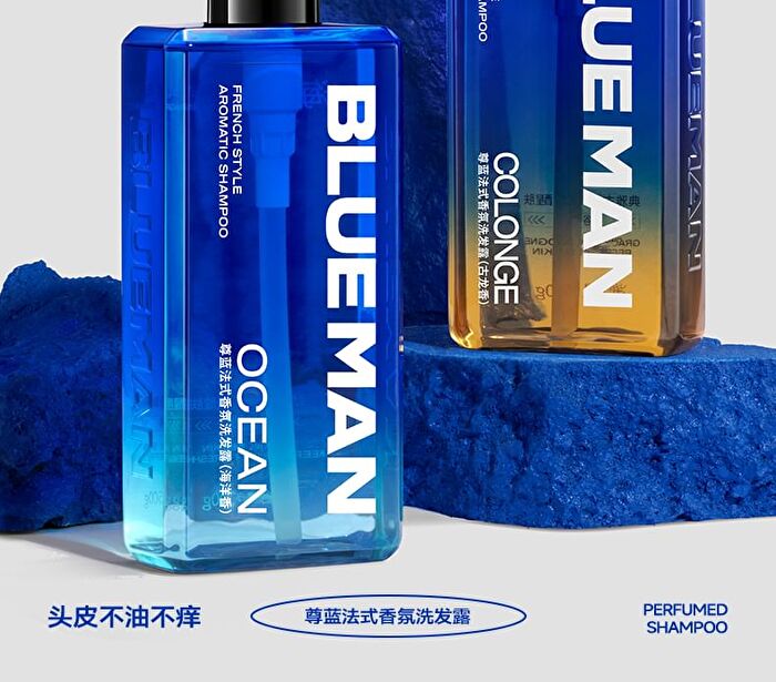 Blueman French Style Aromatic Shampoo - 2 Types - 02# Cologne - 400g