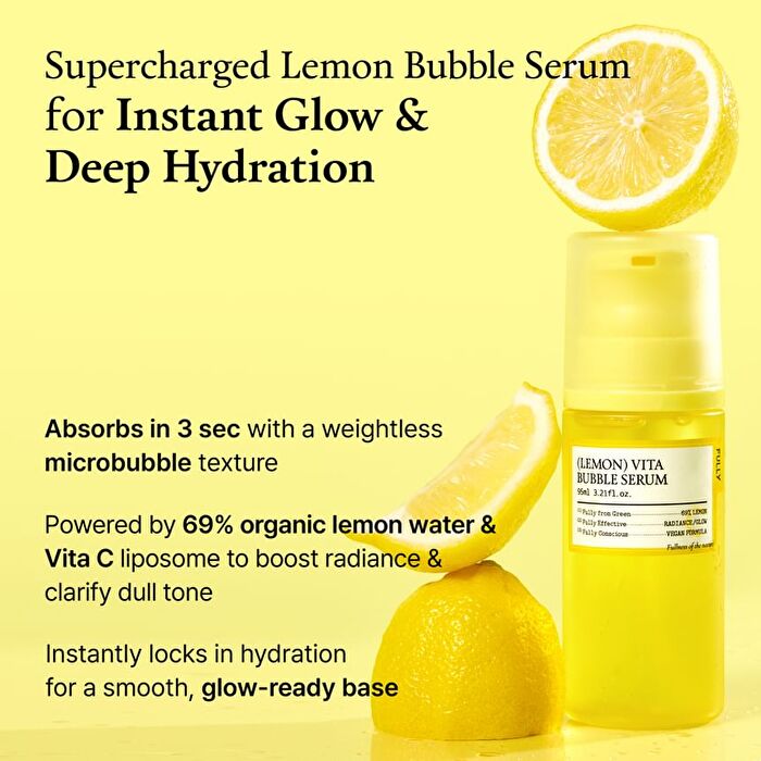 Fully Lemon Vita Bubble Serum - 95ml