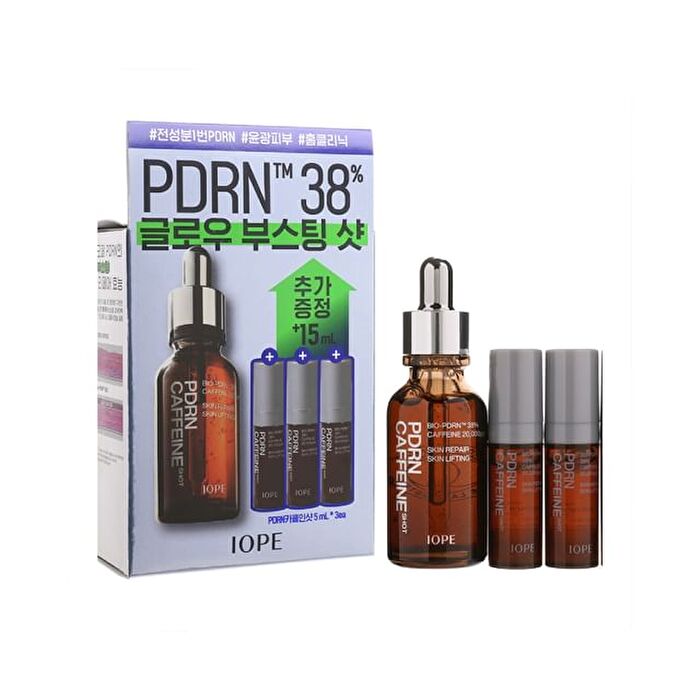 Iope PDRN Caffeine Shot Special Set - 2025 Summer Version - 4 pcs