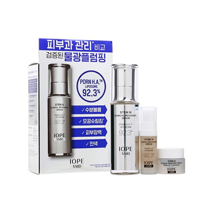 Iope XMD Stem III Clinical Recovery Serum Special Set - 3 pcs