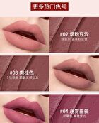 Velvet Matte Liquid Lipstick  - 12 Colors - 01# Smoky Rose - 3.5g