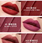 Velvet Matte Liquid Lipstick  - 12 Colors - 01# Smoky Rose - 3.5g