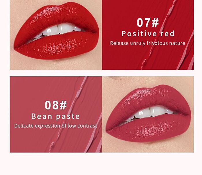 Pearlescent Mirror Liquid Lip Gloss - 8 Colors - 01# Chestnut Brown - 3.5g
