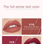 Pearlescent Mirror Liquid Lip Gloss - 8 Colors - 01# Chestnut Brown - 3.5g