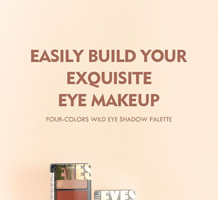 Matte Quad Eyeshadow Palette - 10 Types - 03#  - 1.5g