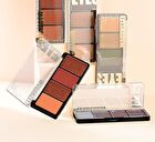 Matte Quad Eyeshadow Palette - 10 Types - 03#  - 1.5g