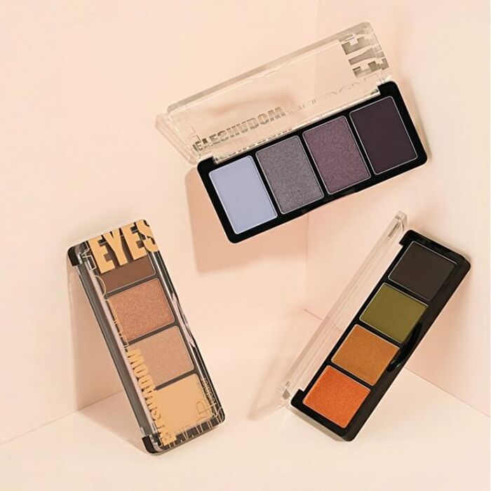 Matte Quad Eyeshadow Palette - 10 Types - 03#  - 1.5g
