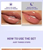 Moisturizing Bubble Lip Mask Set - Set  - 10g