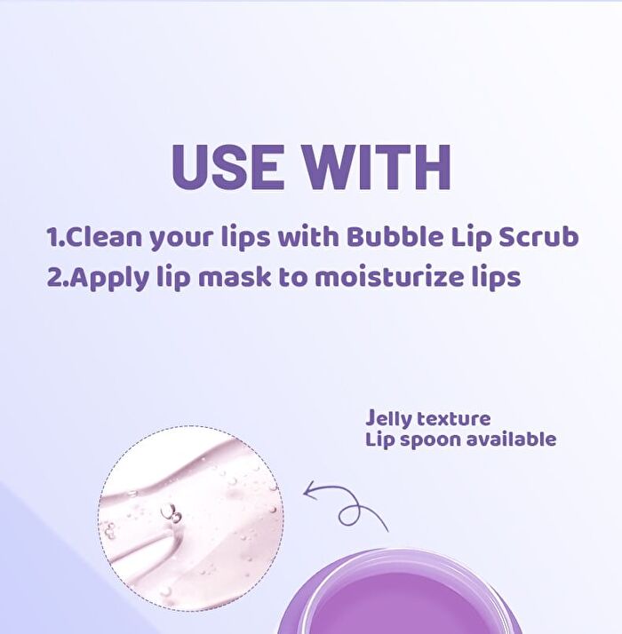 Moisturizing Bubble Lip Mask Set - Set  - 10g