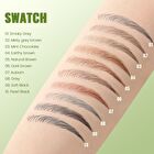 Dual-Ended Waterproof Eyebrow Pen - 9 Colors - 03# Mint Chocolate - 0.1g
