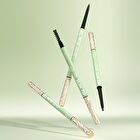 Dual-Ended Waterproof Eyebrow Pen - 9 Colors - 03# Mint Chocolate - 0.1g