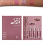 Matte & Pearlescent Liquid Lipstick Set - 6 Types - 01# David Austin - 23.5g