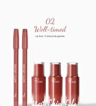 Matte & Pearlescent Liquid Lipstick Set - 6 Types - 01# David Austin - 23.5g
