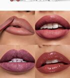 Matte & Pearlescent Liquid Lipstick Set - 6 Types - 01# David Austin - 23.5g