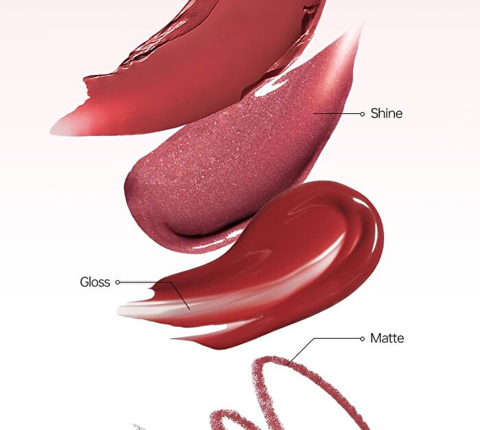 Matte & Pearlescent Liquid Lipstick Set - 6 Types - 01# David Austin - 23.5g