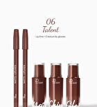 Matte & Pearlescent Liquid Lipstick Set - 6 Types - 01# David Austin - 23.5g