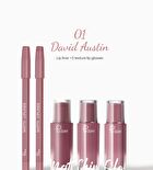Matte & Pearlescent Liquid Lipstick Set - 6 Types - 01# David Austin - 23.5g