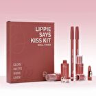 Matte & Pearlescent Liquid Lipstick Set - 6 Types - 01# David Austin - 23.5g
