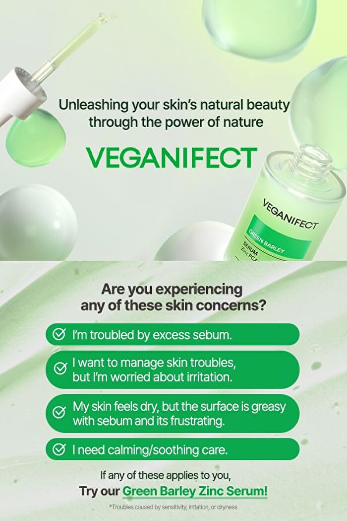 Green Barley Zinc Serum - 30ml
